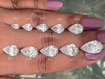 Pear Brilliant Cut Lab Grown Diamond