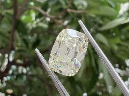 Loose Old Mine Cushion Cut Lab Grown Diamond