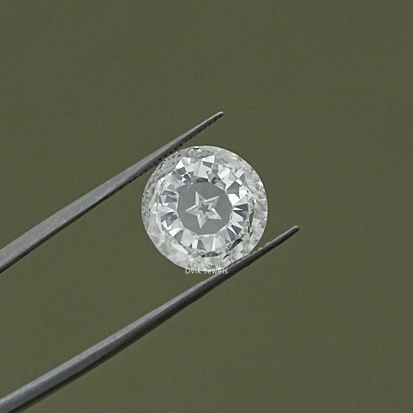 Modified Star Round Cut Lab Grown Loose Diamond Loose Diamond
