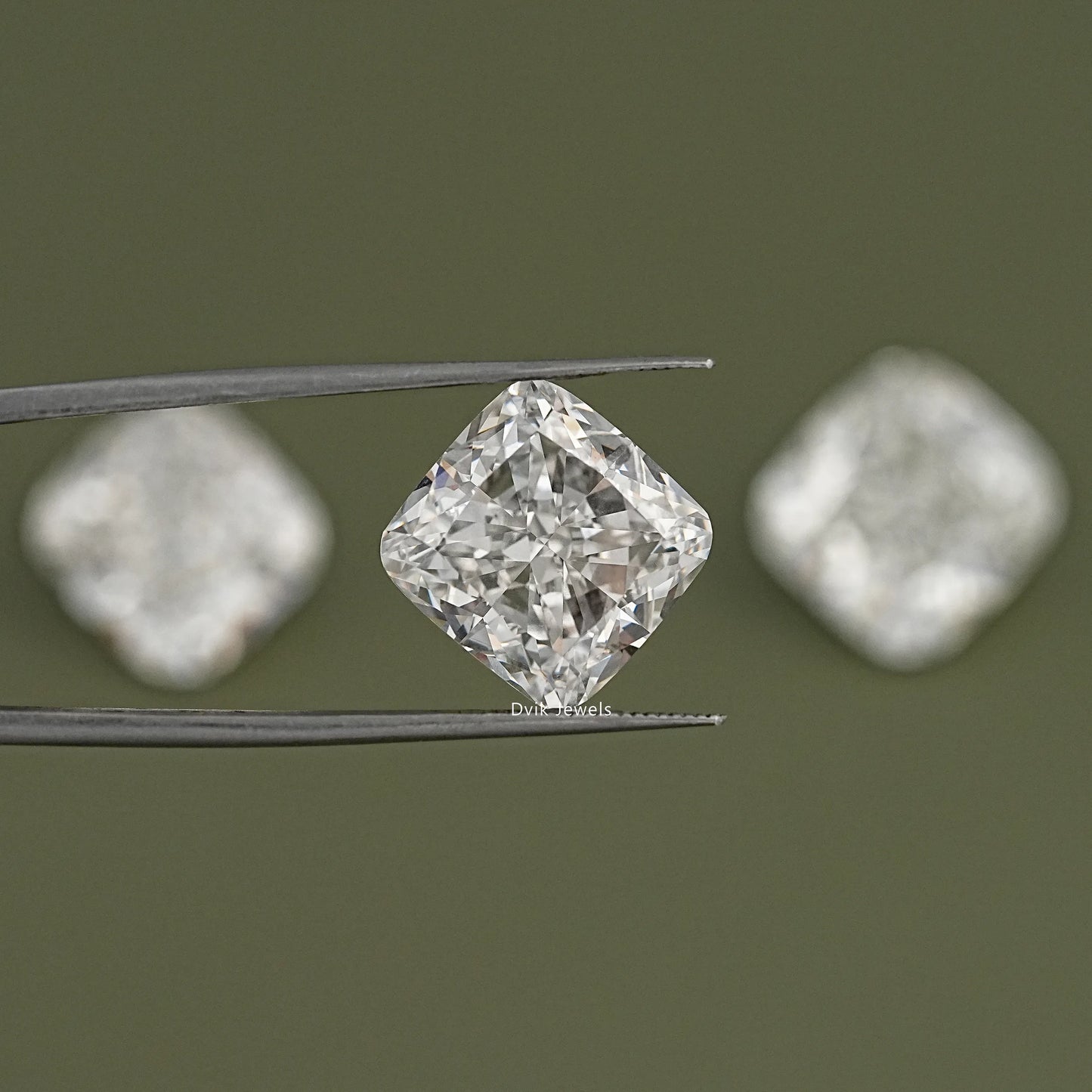 Square Cushion Lab Grown IGI Certified Loose Diamond Loose Diamond