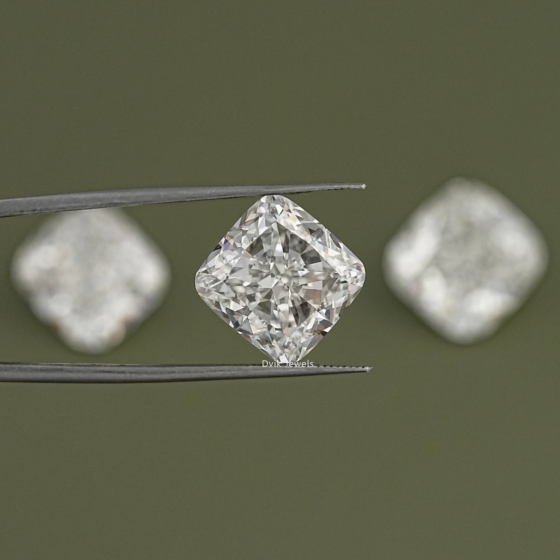 Square Cushion Lab Grown IGI Certified Loose Diamond Loose Diamond