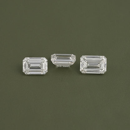 Emerald Cut Lab Grown IGI Certified Loose Diamond Loose Diamond